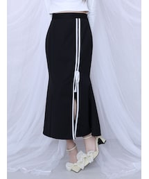 EATME | ダブルラインマーメイドスカート（セットアップ可能）(スカート)