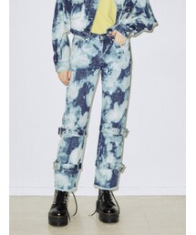 jouetie | ストレートベルトデニム【セットアップ対応】(デニムパンツ)