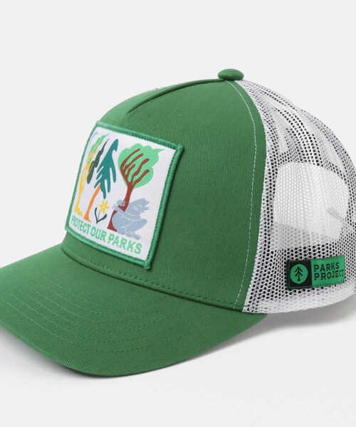 THE GOODLAND MARKET（ザグッドランドマーケット）の「PARKS PROJECT　US PROTECT OUR PARKS HAT（キャップ・メンズ・GREEN・FREE）」の10枚目の写真