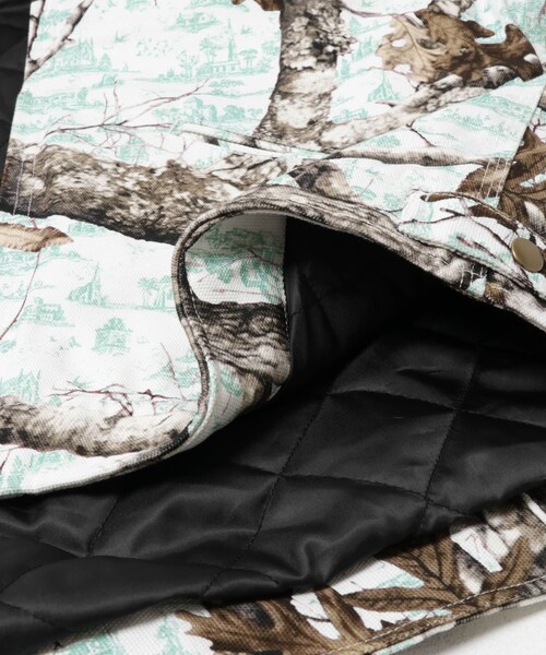 URBAN RESEARCH（アーバンリサーチ）の「HELLA GREEN　Cheese Camo Jacket（ブルゾン・メンズ・WHITE/BLACK・L/XL）」の12枚目の写真