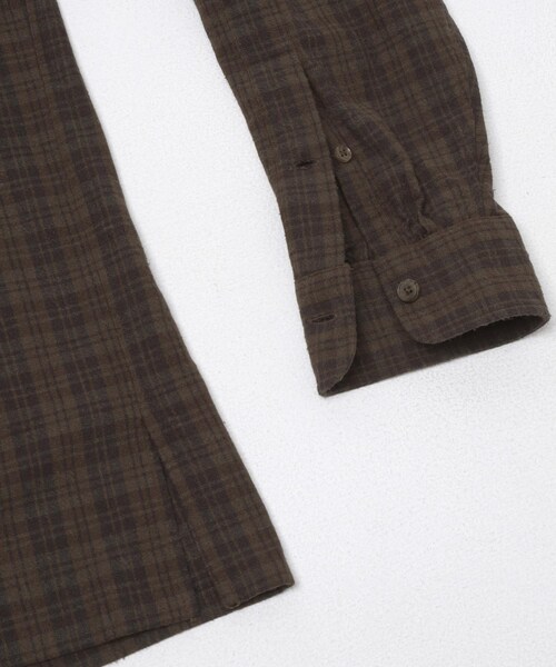 URBAN RESEARCH(アーバンリサーチ)の「A PRESSE Silk Nep Loop Collar Shirts(シャツ/ブラウス・メンズ・BROWN・2/3)」の6枚目の写真