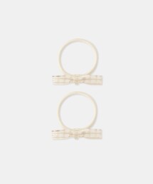 ROPE' PICNIC（ロペピクニック）の「【KIDS/キッズ】チェック柄アクリルリボンゴムセット（ヘアゴム・キッズ）」