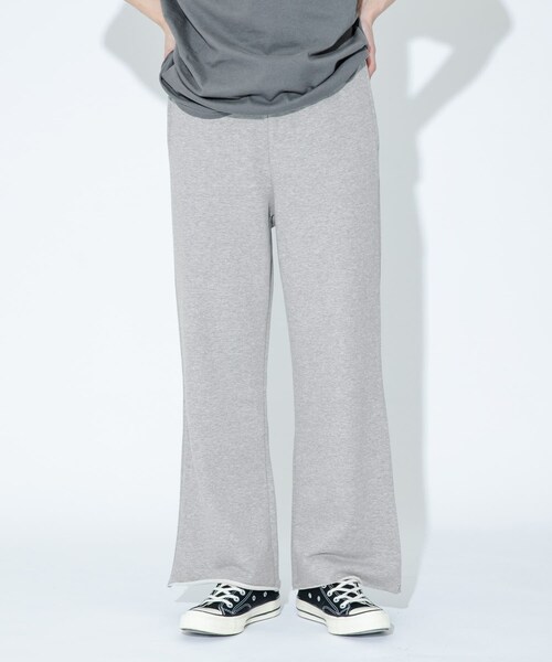 URBAN RESEARCH Sonny Label（アーバンリサーチサニーレーベル）の「GLASSY SEA　sweat flare pants（スウェットパンツ・レディース・GRAY/OATMEAL・FREE）」の6枚目の写真