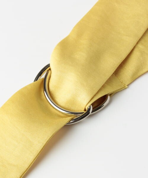 SENSE OF PLACE by URBAN RESEARCH（センスオブプレイスバイアーバンリサーチ）の「シャイニーロングチョーカー∴（ネックレス・レディース・YELLOW/BLACK・one/One）」の6枚目の写真