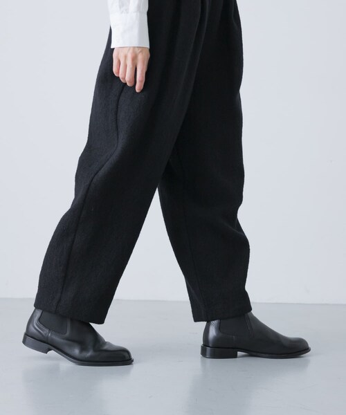 かぐれ（カグレ）の「ウールテーパードパンツ（その他パンツ・レディース・BLACK/CHARCOAL・Free）」の14枚目の写真