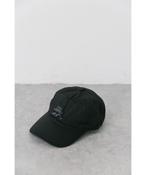 URBAN RESEARCH DOORS（アーバンリサーチドアーズ）の「URD刺繍CAP（キャップ・メンズ・BLACK/CHARCOAL・-）」の3枚目の写真