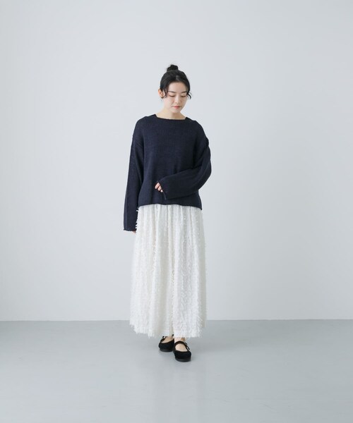 YLEVE EUROPEAN LINEN SILK PULLOVER
