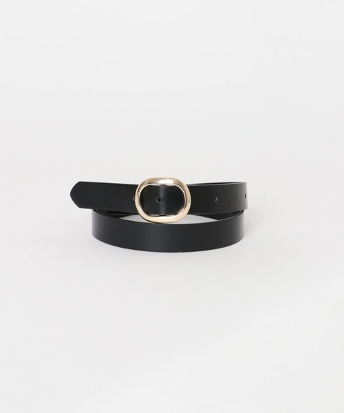 URBAN RESEARCH DOORS(アーバンリサーチドアーズ)の「オーバルビッグバックルベルト(ベルト・レディース・BEIGE/BLACK・One)」の5枚目の写真