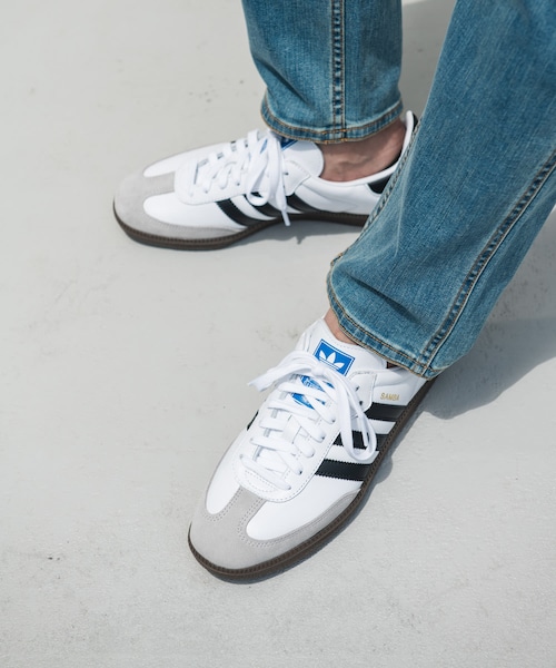 URBAN RESEARCH DOORS（アーバンリサーチドアーズ）の「adidas　SAMBA OG（スニーカー・メンズ・ランニングホワイト・25.5/26/26.5/27/27.5/28/28.5/29）」の3枚目の写真