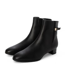 Riz raffinee（リズラフィーネ）の「リズ ラフィーネ Riz raffinee ベルテッドショートブーツ （ブーツ・レディース）」