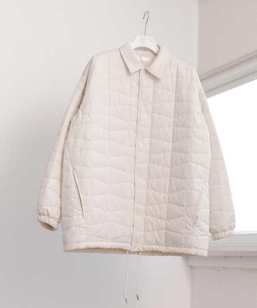 SENSE OF PLACE by URBAN RESEARCH（センスオブプレイスバイアーバンリサーチ）の「パデットキルティングコーチジャケット（その他アウター・メンズ・KHAKI/IVORY/BLACK・M/L）」の14枚目の写真