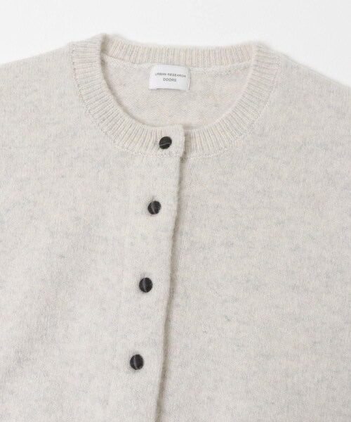 URBAN RESEARCH DOORS（アーバンリサーチドアーズ）の「ウールサテン釦コンパクトカーディガン（カーディガン/ボレロ・レディース・L/GRAY/YELLOW/TOP GRAY・M）」の14枚目の写真