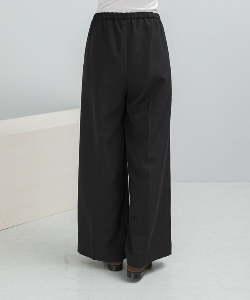 URBAN RESEARCH ROSSO（アーバンリサーチロッソ）の「イージーケアタックイージーパンツ（その他パンツ・レディース・OFF/BABY PINK/BLACK・36/38）」の13枚目の写真