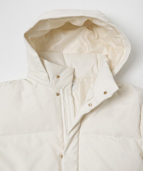 URBAN RESEARCH DOORS（アーバンリサーチドアーズ）の「ミドルダウンジャケット（その他アウター・レディース・IVORY/L.MOCHA/BLACK・M）」の13枚目の写真