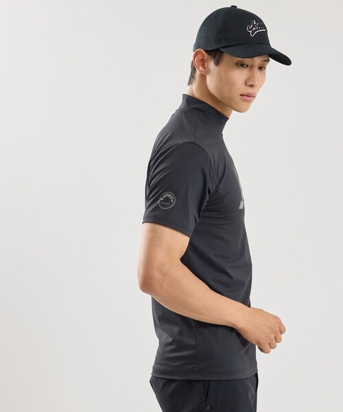 ROPE'(ロペ)の「【JONESコラボ】半袖モックネックシャツ(Tシャツ/カットソー・レディース・ブラック/ホワイト・L/M/S/XL)」の22枚目の写真
