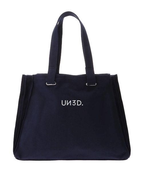UN3D.（アンスリード）の「ORIGAMI PLEATS WIDE TOTE（ショルダーバッグ・レディース・ホワイト/ブラック/ターコイズ/ネイビー/パープル/カーキ・F）」の6枚目の写真