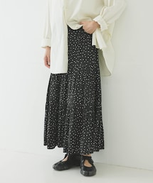 URBAN RESEARCH | ギャザーティアードドットスカート(スカート)