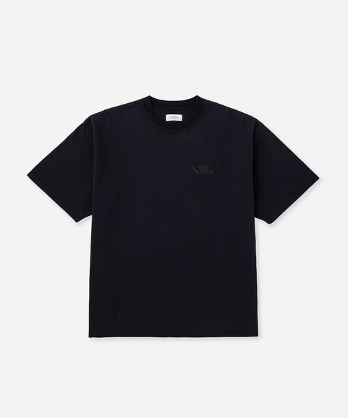 Saturdays NYC(サタデーズ ニューヨークシティ )の「Loofah Collar Relaxed SS Tee(Tシャツ/カットソー・レディース・ライトグレー/ダークブラウン/ネイビー・L/M/S/XL)」の10枚目の写真