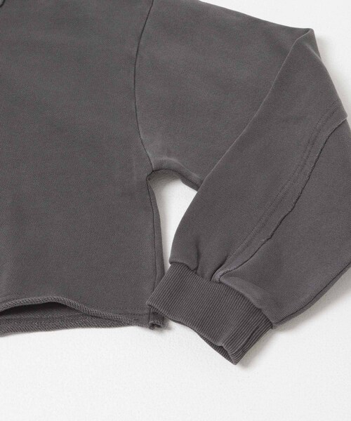 SENSE OF PLACE by URBAN RESEARCH（センスオブプレイスバイアーバンリサーチ）の「スタッズピグメントカットトップ（スウェット・レディース・CHARCOAL/IVORY/BROWN・One）」の20枚目の写真