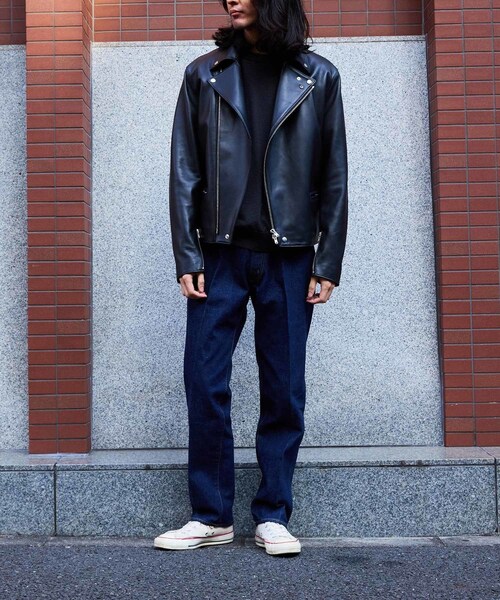 ADAM ET ROPE'（アダムエロペ）の「【HEUGN/ユーゲン】Luther RIDERS（ライダースジャケット・メンズ・ブラック・2/3/4/F）」の10枚目の写真