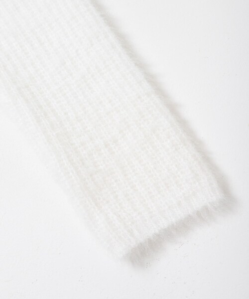 URBAN RESEARCH ROSSO（アーバンリサーチロッソ）の「シャギーVネックニット（ニット/セーター・レディース・WHITE/SAX/GRAY・Free）」の13枚目の写真