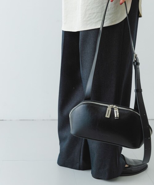 RODE SKO（ロデスコ）の「ADD CULUMN　FIGRE BODYBAG VINTAGE（ショルダーバッグ・レディース・BLACK/SAX/YEL・one）」の8枚目の写真