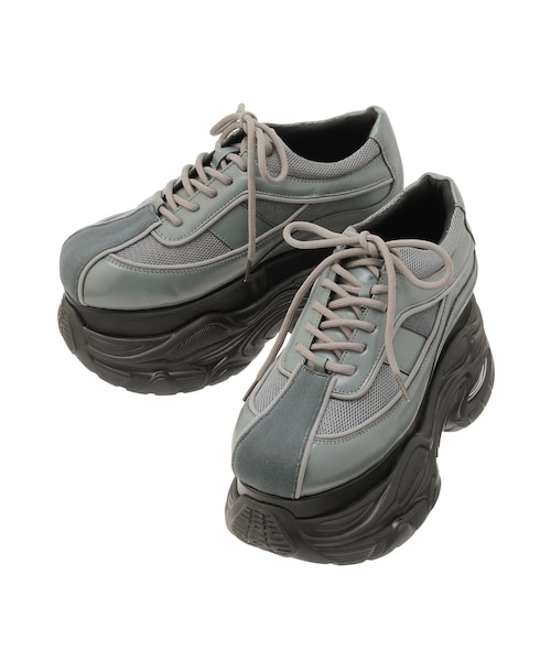 EMODA（エモダ）の「BULKY SOLE SNEAKER（その他シューズ・レディース・グレー/ブラック・S/M/L）」の6枚目の写真