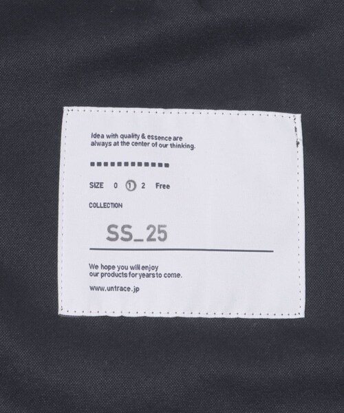 URBAN RESEARCH（アーバンリサーチ）の「UNTRACE　ジッパーカーディガン（ブルゾン・メンズ・DARK NAVY/BLACK/CHARCOAL・1/2）」の18枚目の写真