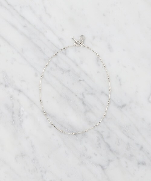 URBAN RESEARCH（アーバンリサーチ）の「PHILIPPE AUDIBERT　Garnet necklace（ネックレス・レディース・SILVER・-）」の2枚目の写真