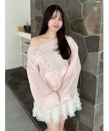 dazzlin | モヘアライクルーズニット(ニット/セーター)