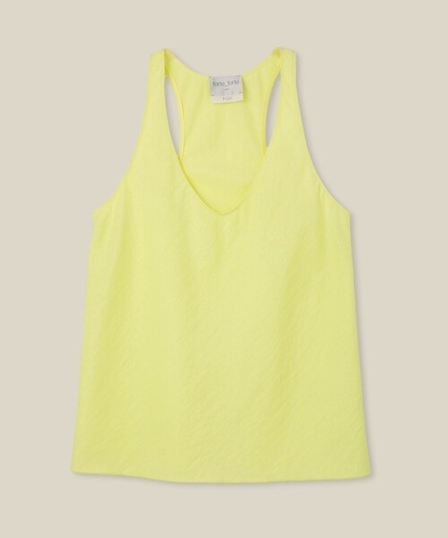 ROPE'(ロペ)の「【forteforte(フォルテ フォルテ)】tops(タンクトップ・レディース・イエロー・F)」の3枚目の写真