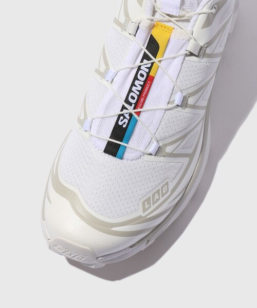 ADAM ET ROPE'(アダムエロペ)の「【SALOMON/サロモン】XT-6 L41252900(スニーカー・メンズ・ホワイト・26.0/26.5/27.0/27.5/28.0/28.5)」の12枚目の写真