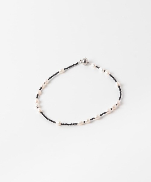 URBAN RESEARCH ROSSO（アーバンリサーチロッソ）の「in mood　ONX&RICEPRL 36CM CHOKER（ネックレス・レディース・BKWH・-）」の3枚目の写真