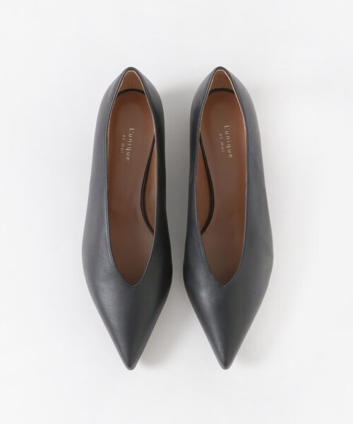 URBAN RESEARCH（アーバンリサーチ）の「L'unique et moi　Vague（パンプス・レディース・BLACK・22.5/23.5/24.5）」の4枚目の写真