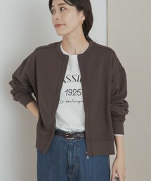 URBAN RESEARCH DOORS | 『WEB/一部店舗限定カラー』コットンスウェットZIPカーディガン(カーディガン/ボレロ)