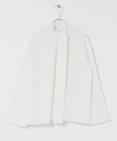 URBAN RESEARCH ROSSO（アーバンリサーチロッソ）の「ボウタイブラウス（シャツ/ブラウス・レディース・WHITE/NAVY・Free）」の5枚目の写真