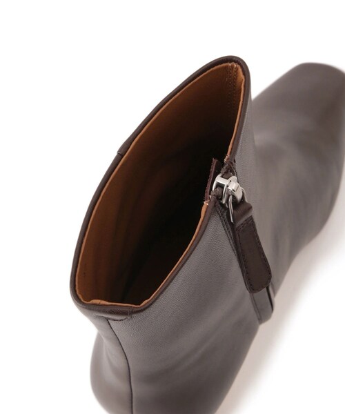 ROPE'（ロペ）の「イタリアンレザーショートブーツ（ブーツ・レディース・ブラック/ダークブラウン・36/36.5/37/37.5）」の13枚目の写真