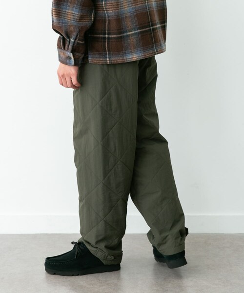 URBAN RESEARCH Sonny Label（アーバンリサーチサニーレーベル）の「キルティング中綿イージーパンツ（その他パンツ・メンズ・ブラック/カーキ・M/L）」の17枚目の写真