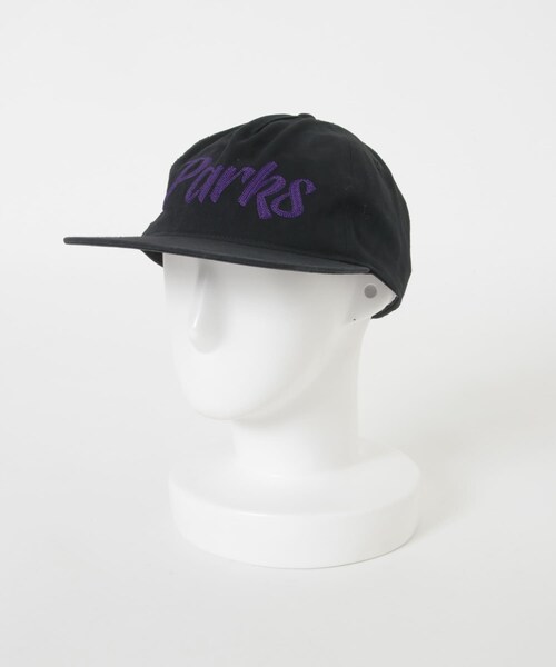 THE GOODLAND MARKET（ザグッドランドマーケット）の「PARKS PROJECT　PARKS Chain Stitch Tracker Cap（キャップ・メンズ・BLACK/GRAY/BROWN・FREE）」の5枚目の写真