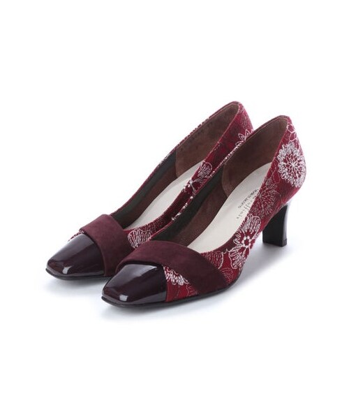 Riz raffinee（リズラフィーネ）の「リズ ラフィーネ Riz raffinee アシンメトリー切替スクエアトゥパンプス （その他シューズ・レディース・BL/WNK/DBGM・22.0cm/22.5cm/23.0cm/23.5cm/24.0cm/24.5cm）」の6枚目の写真