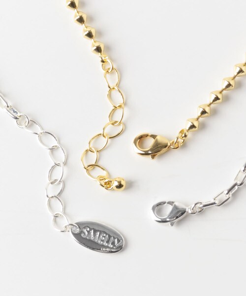 SMELLY（スメリー）の「コンビカラーチェーン2セットネックレス（ネックレス・レディース・GD/SV・-）」の11枚目の写真