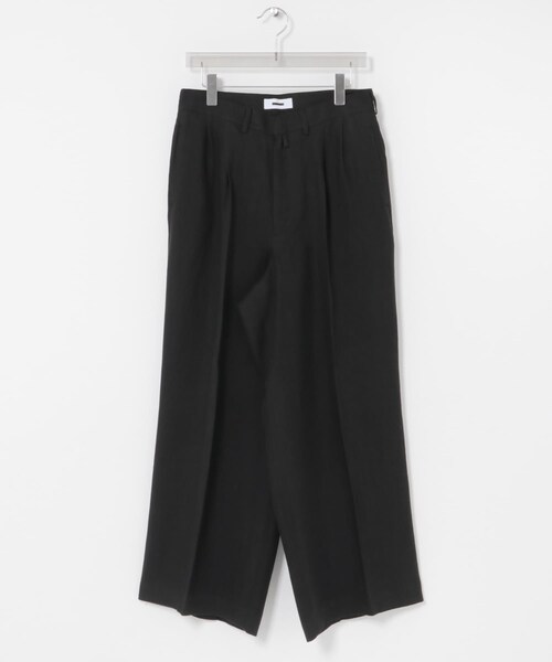 URBAN RESEARCH(アーバンリサーチ)の「REVERBERATE TACKED TROUSERS(その他パンツ・メンズ・ECRU/BLACK・1)」の4枚目の写真