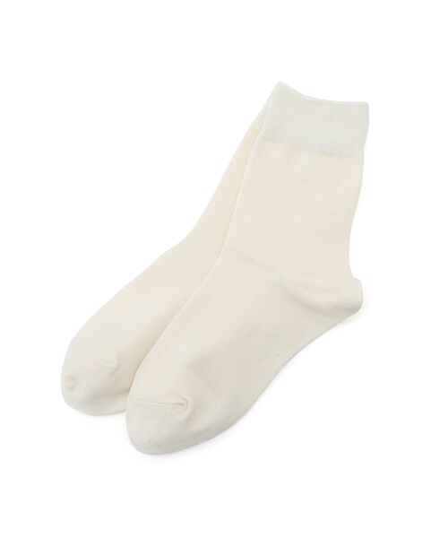 ROPE' PICNIC（ロペピクニック）の「【一部店舗限定】レーヨンシルケットクルーソックス（ソックス/靴下・レディース・ブラック/キナリ/レッド/ピンク系・F）」の13枚目の写真