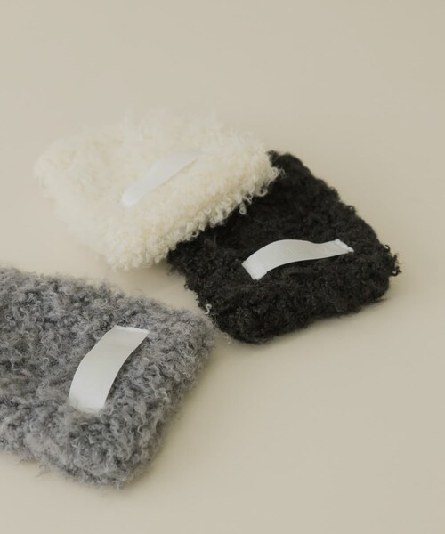 SMELLY（スメリー）の「ワンタッチフラットポーチ（ポーチ・レディース・L.GRY/IVO/GRY/BLK/MOC・M/S）」の9枚目の写真