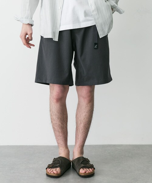 URBAN RESEARCH DOORS（アーバンリサーチドアーズ）の「『別注』GRAMICCI　Stretch Gabardine Short（その他パンツ・メンズ・CHARCOAL/BEIGE/NAVY/BLACK・S/M/L）」の15枚目の写真