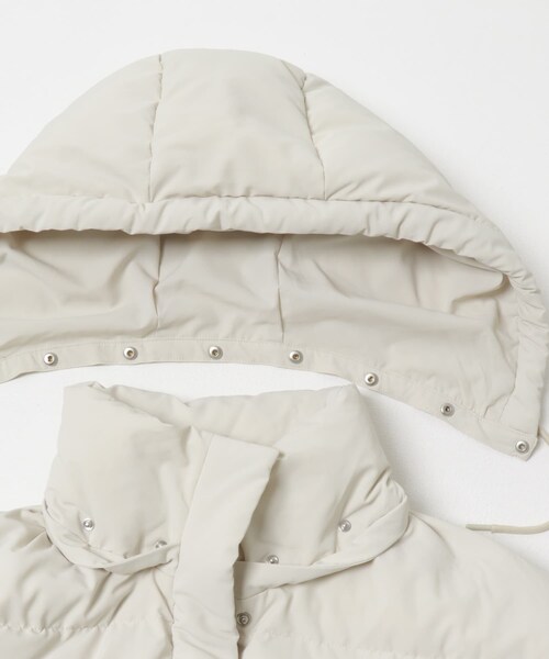 URBAN RESEARCH ROSSO（アーバンリサーチロッソ）の「F by ROSSO　撥水2WAYショートダウン（その他アウター・レディース・OFF WHITE/BROWN/BLACK・Free）」の13枚目の写真