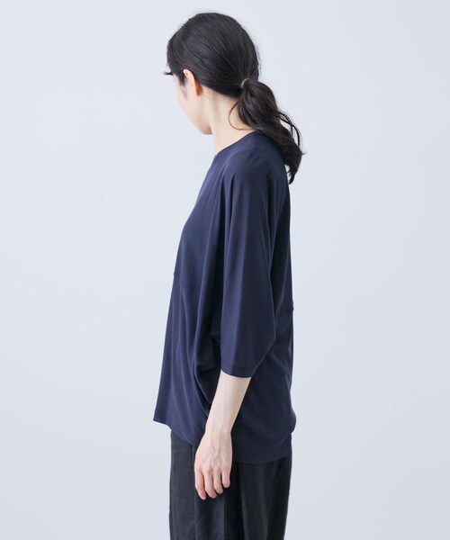 かぐれ（カグレ）の「1dozen　スピンドルTシャツ（Tシャツ/カットソー・レディース・Black/Navy・1）」の12枚目の写真