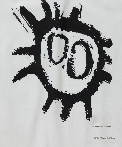 bonjour records(ボンジュールレコーズ)の「Primal Scream/プライマル・スクリーム for bonjour records Official T-shirt(Tシャツ/カットソー・レディース・ホワイト/ホワイト系・L/M/XL)」の22枚目の写真