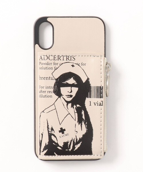 EATME（イートミー）の「メディカルプリントiphonecase-X/XS（スマホケース/カバー・レディース・ブラック/ピンク/ベージュ・F）」の9枚目の写真