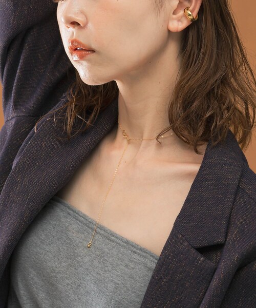 URBAN RESEARCH ROSSO（アーバンリサーチロッソ）の「Favorible　2WAY bar necklace（ネックレス・レディース・GOLD・FREE）」の7枚目の写真